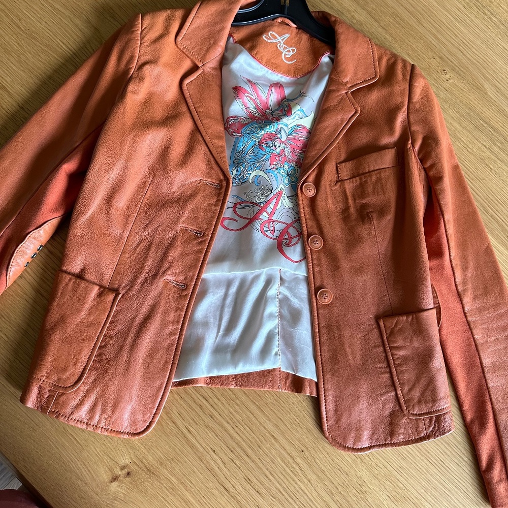 Leather jacket